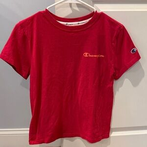 Champion Kids Vibrant Red Short Sleeve Tee